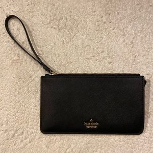 Kate Spade New York black wristlet